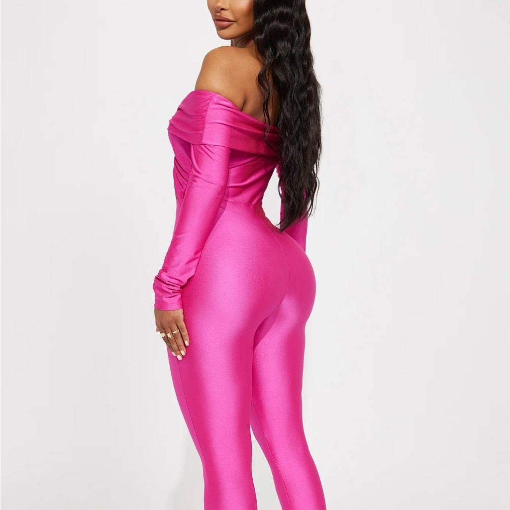 Fuchsia Jumpsuit