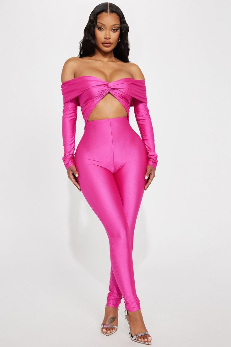 Fuchsia Jumpsuit