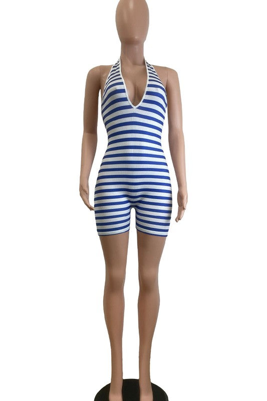 V Neck Romper