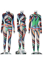 Load image into Gallery viewer, Rainbow Jumpsuit
