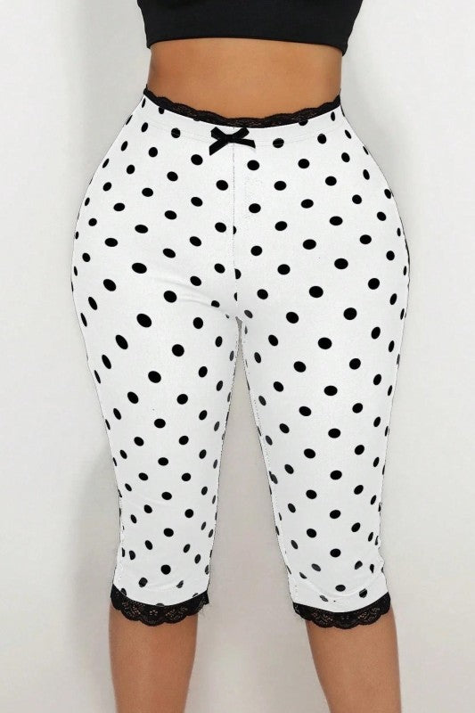 Polka Dot Capri