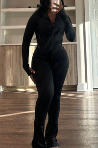 Black Track Suit