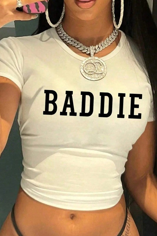 Baddie Crop Tee
